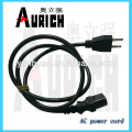 UL Standard PVC Plug Insert Cable Ac Power Cord 125V